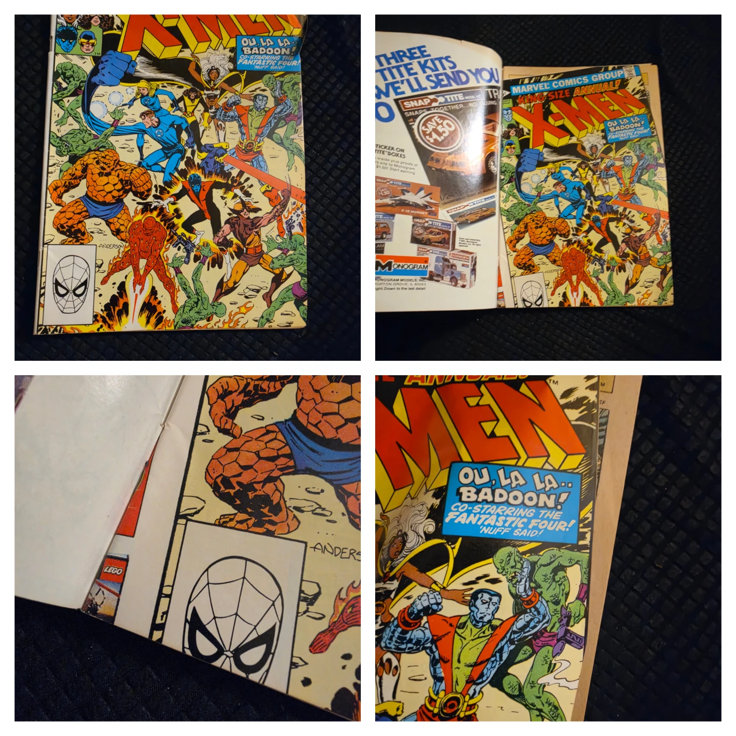 Marvel Comics King-Size Annual X-Men(ERROR DOUBLE FRONT COVER)