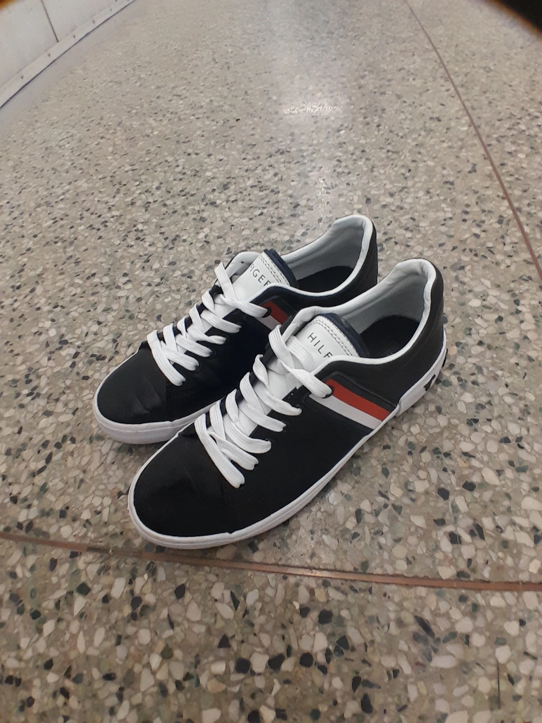 Tommy Hilfiger Black Casual Sneakers Men's Size 7 - photo 4