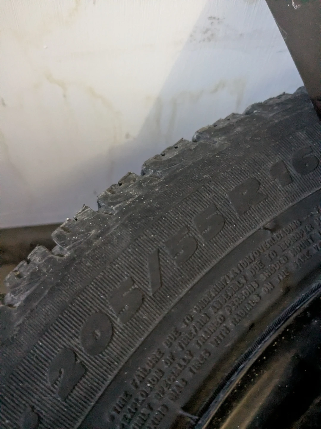 205/55R16 Winter Tires - photo 3