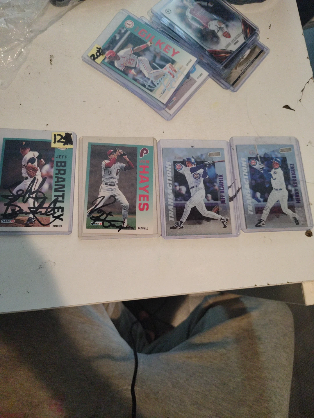 Assorted Vintage Baseball Trading Cards