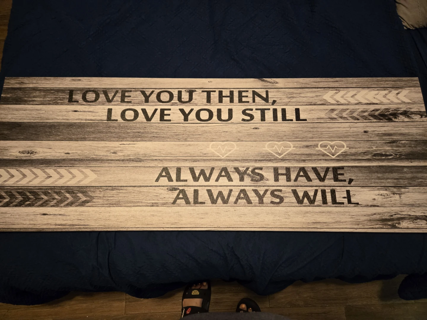 Love You Then Love You Still Wall Art