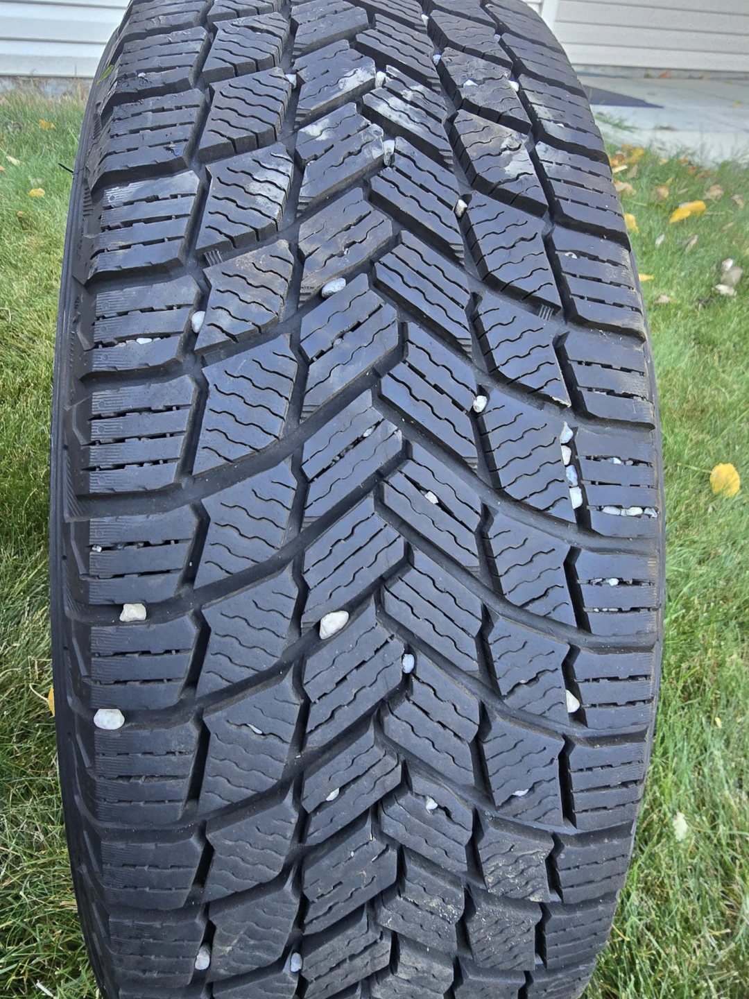 Michelin 215/65R16 Winter Tire on Steel Rim