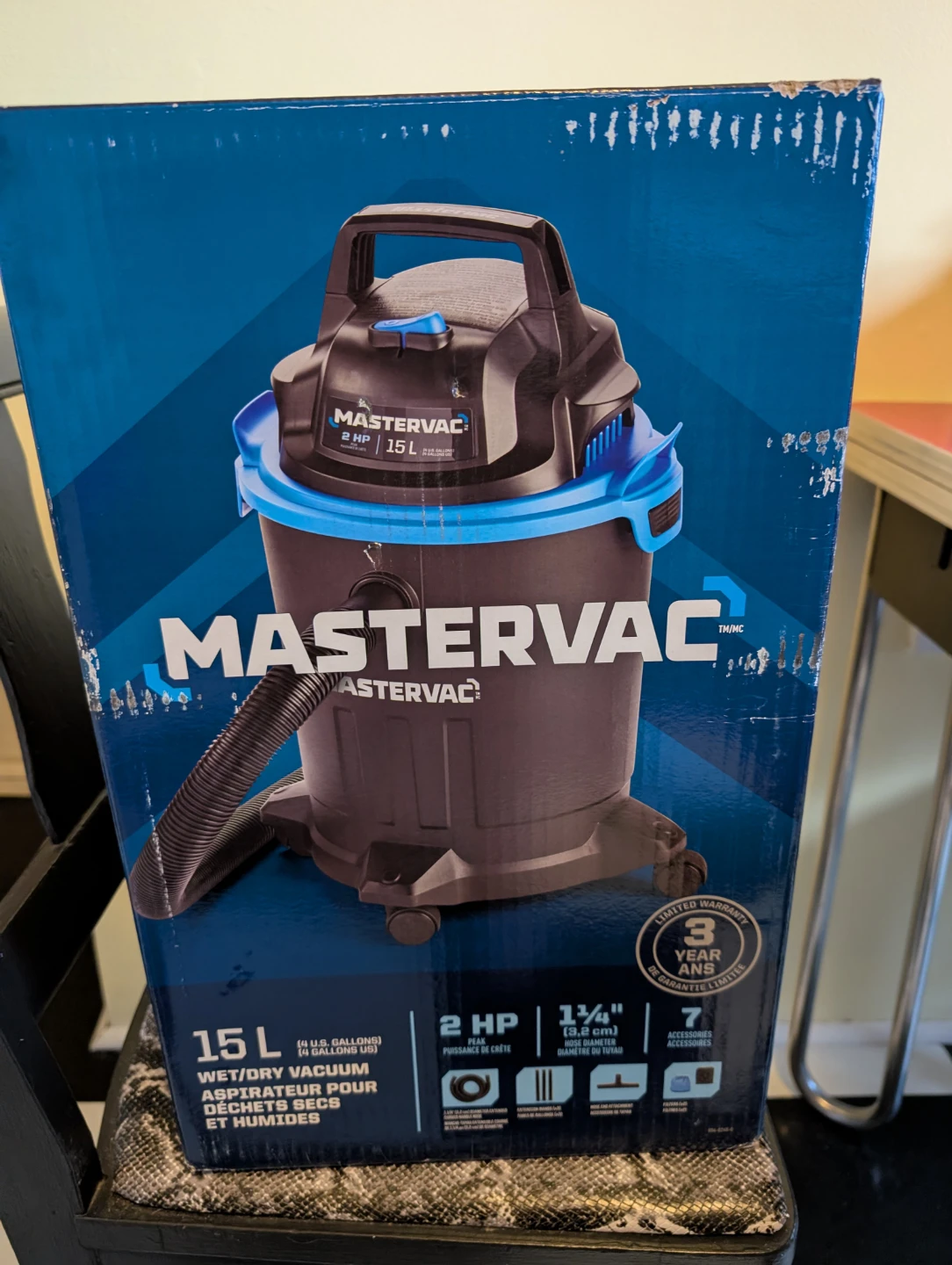Shop Vac BNIB MasterVac Wet Dry Vacuum - photo 2