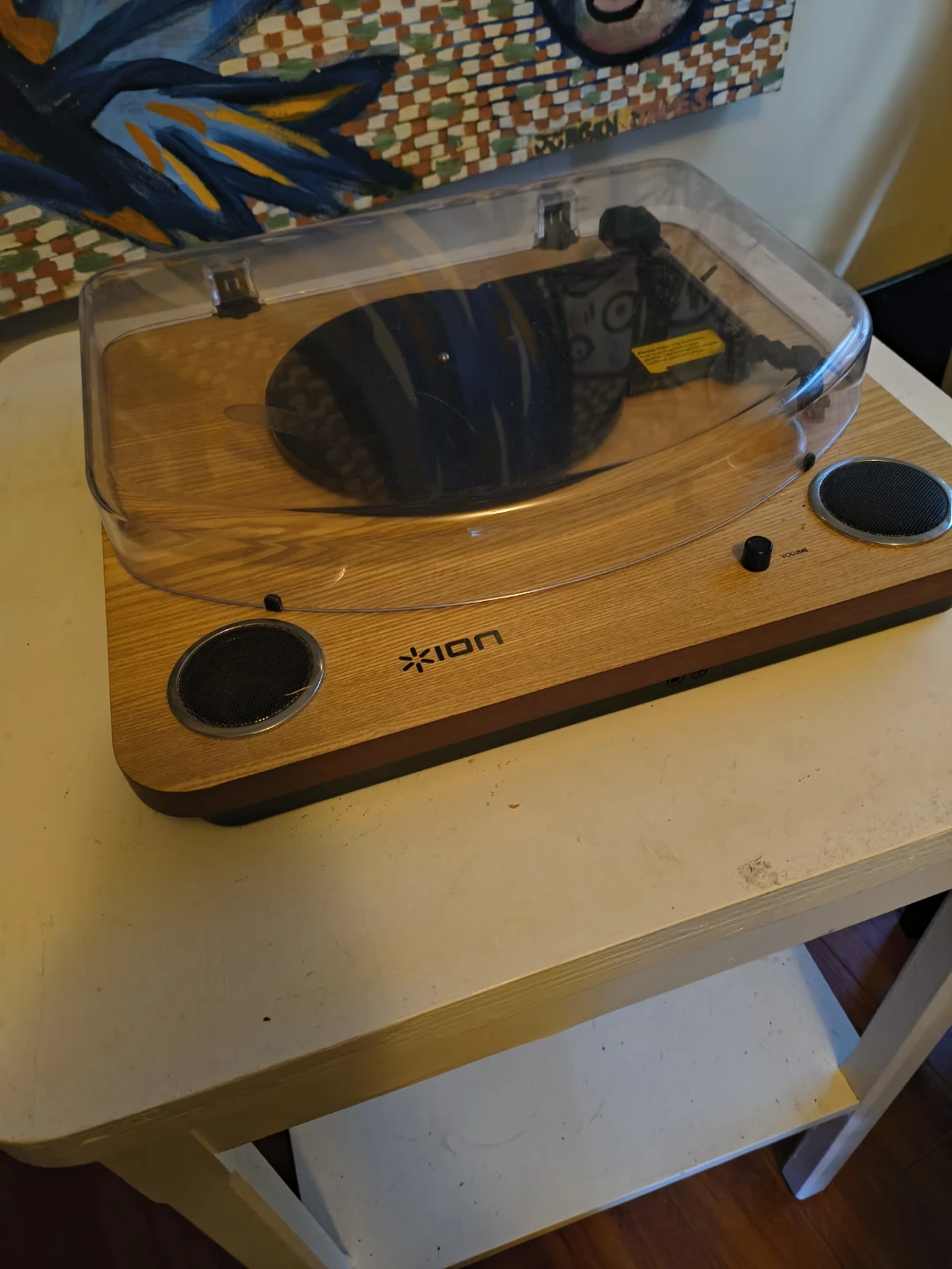 ION Turntable with Built-in Speakers
