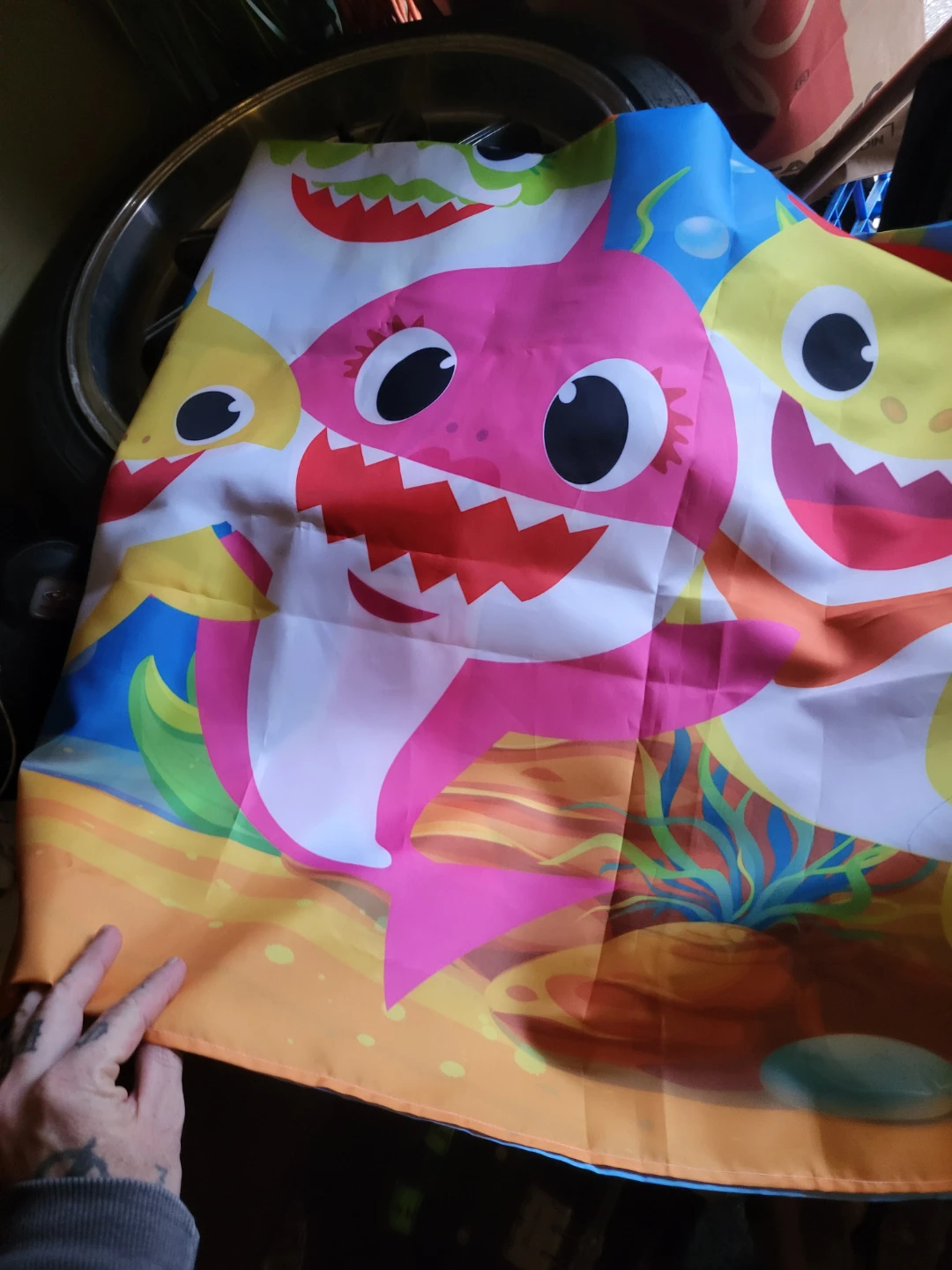 Baby Shark Happy Birthday Banner - photo 3