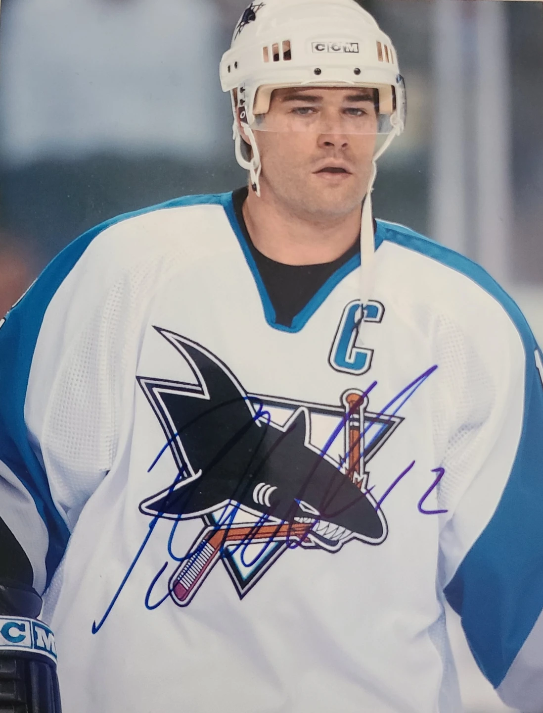 San Jose Sharks Autographed 8x10 Photo Lot With COA'S