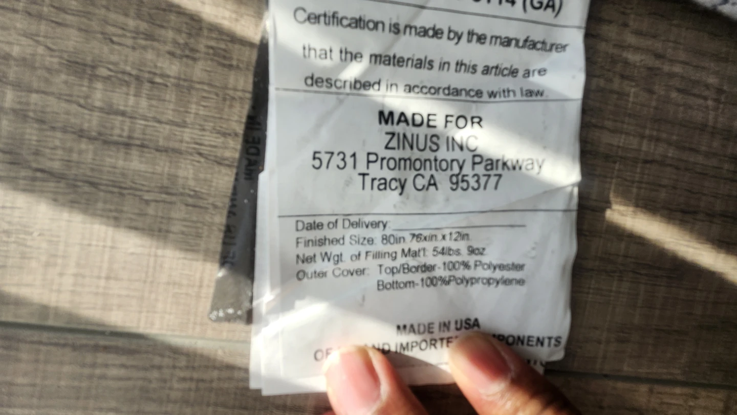 Zinus King Size Mattress - photo 4