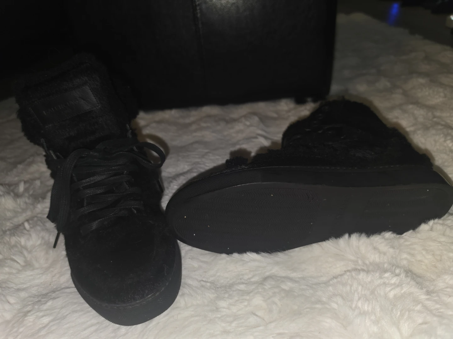 Balenciaga Black High-Top Sneakers - photo 4