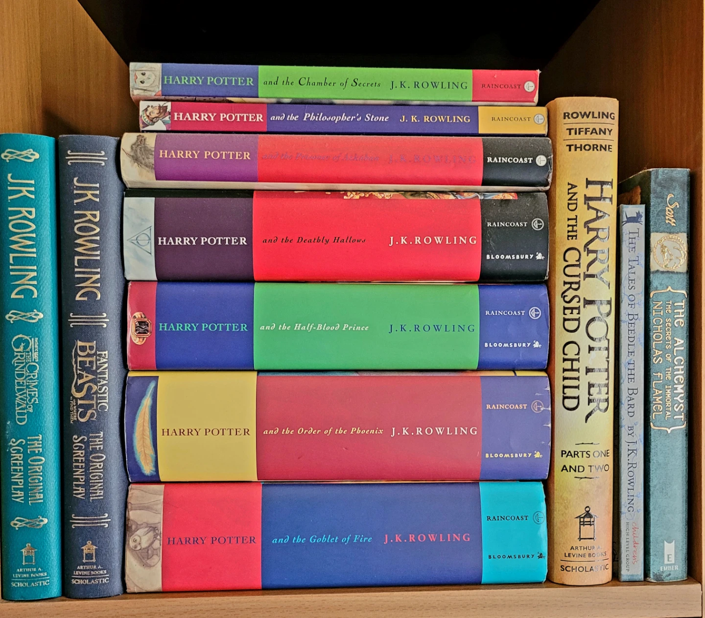 Collection of J.K. Rowling Books