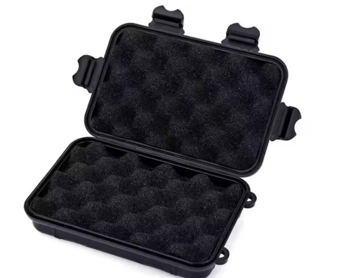 NIP - Small Hard Plastic Electronics Jewellery Storage Case - photo 3