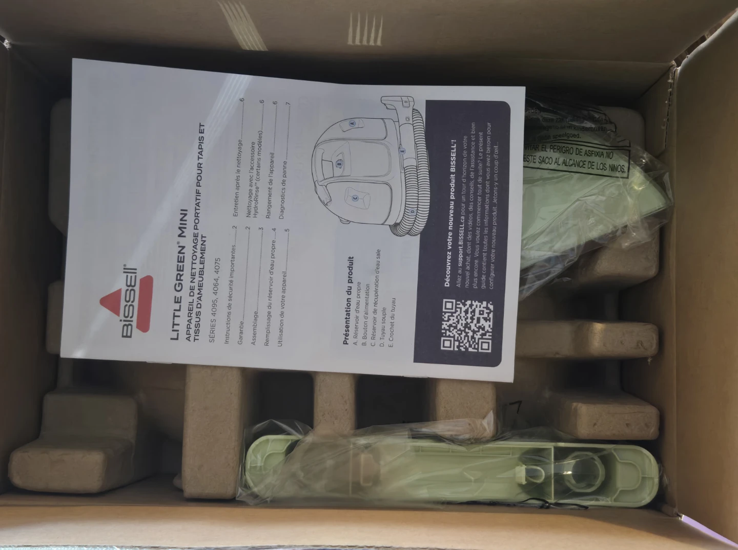 BISSELL Little Green Mini Portable Cleaner.BNIB. - photo 5