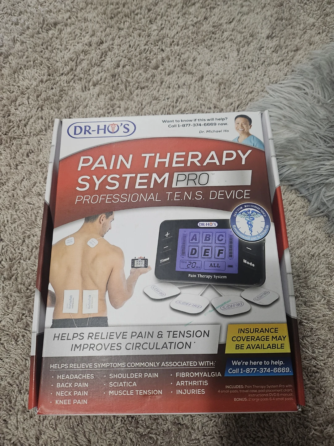 DR-HO'S Pain Therapy System Pro T.E.N.S. Device