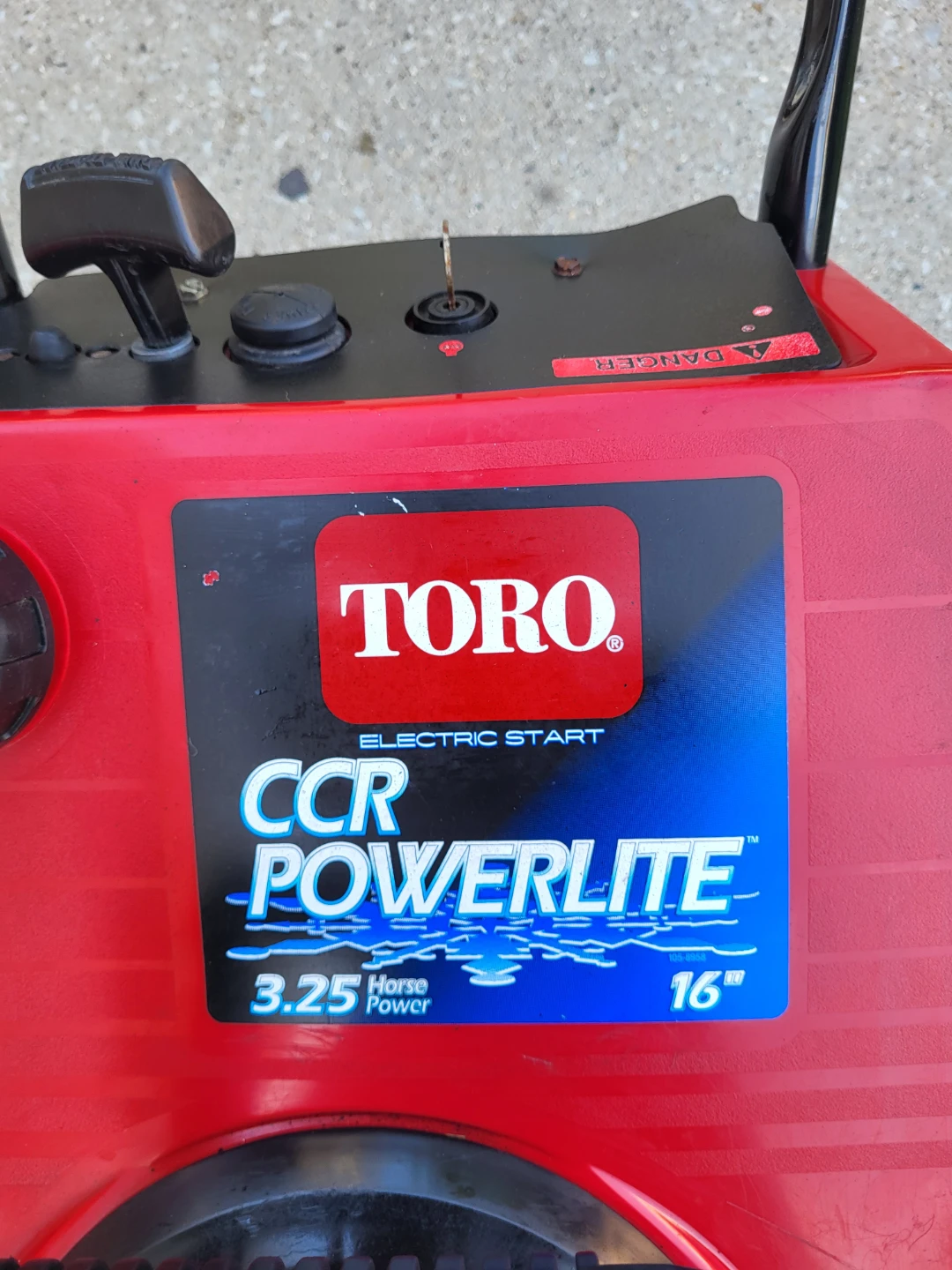 Toro CCR Powerlite Snowblower - photo 2