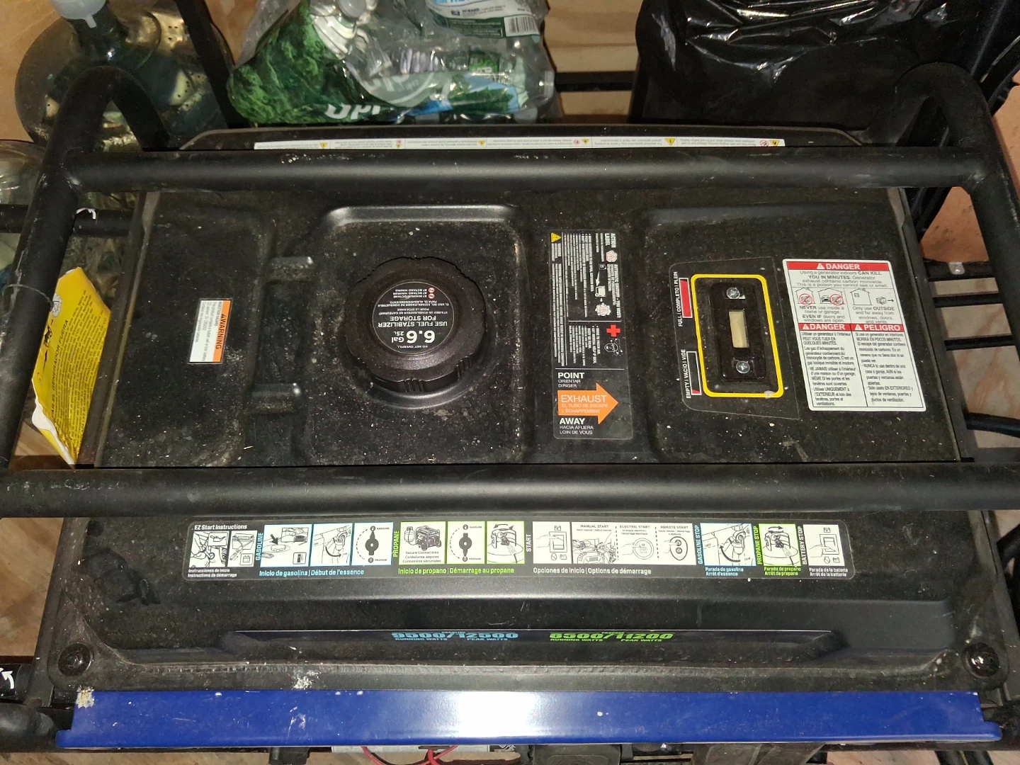 Westinghouse WGen9500DFC Dual Fuel Portable Generator - photo 4