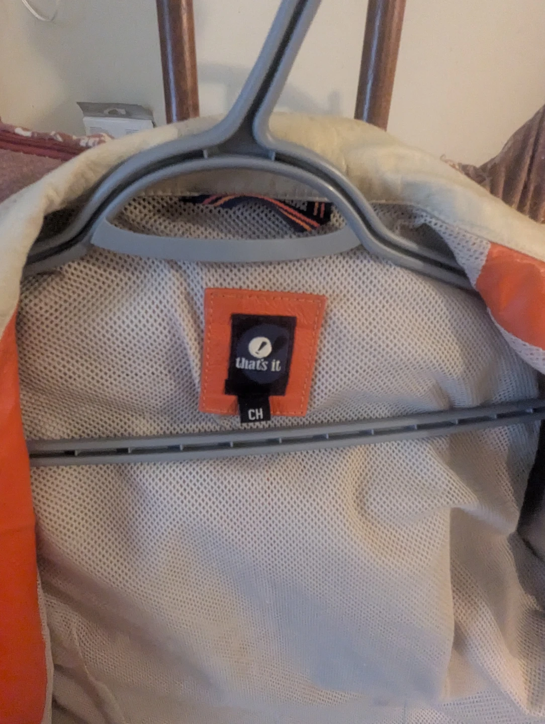 That's It Orange and Beige Jacket - photo 5