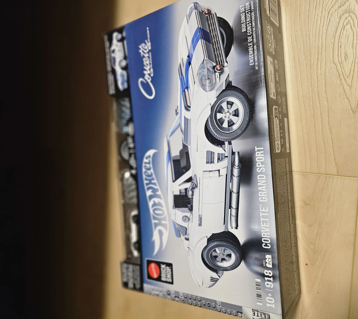 Hot Wheels Elite Corvette Grand Sport Building Set