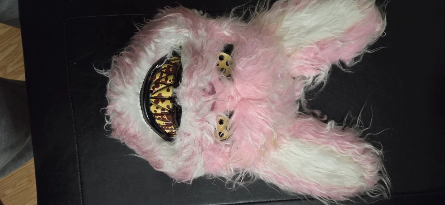 Scary Plush animal Halloween mask - photo 2