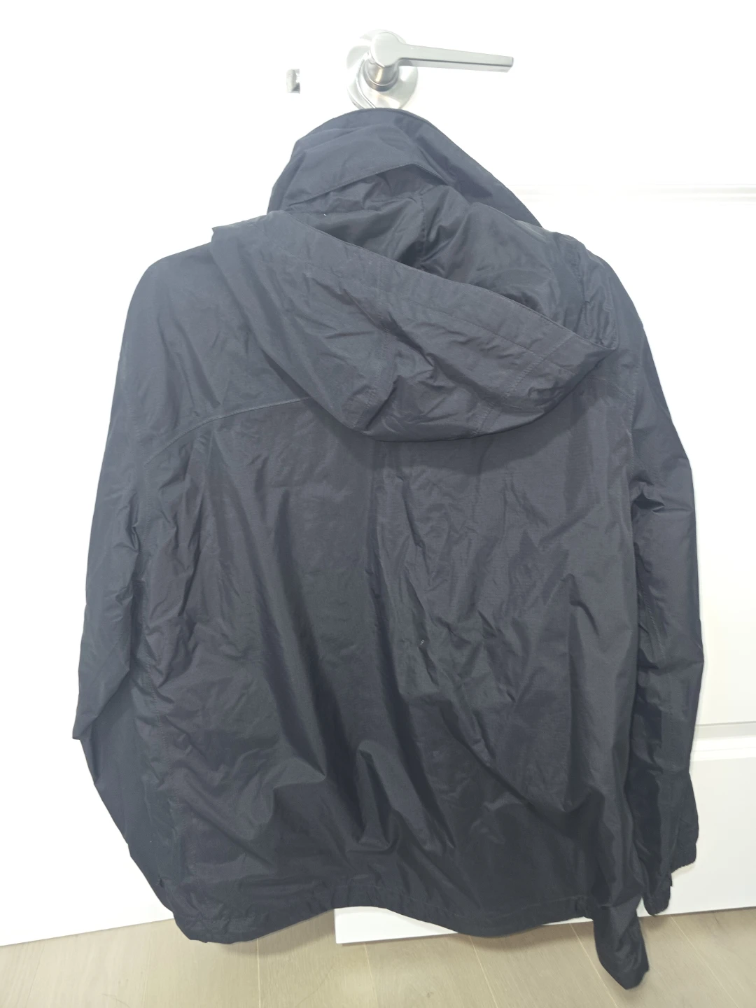 The North Face Mens Rain Jacket Black