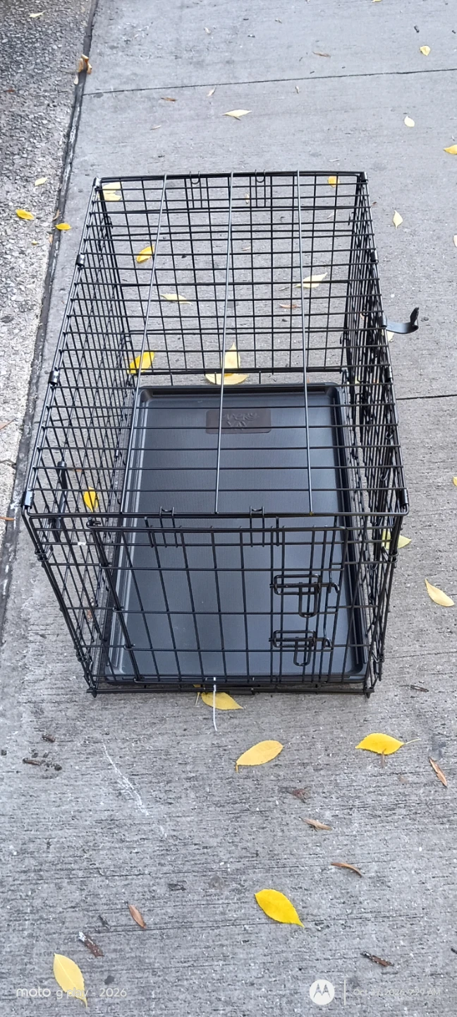 EveryYay Black Folding Dog Crate - photo 3