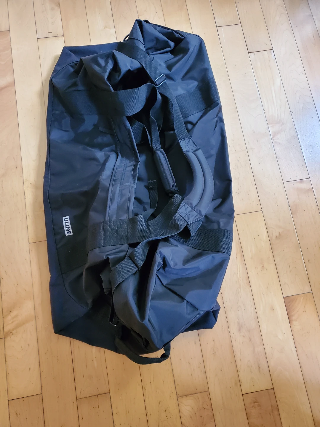 Uline Black Duffel Bag