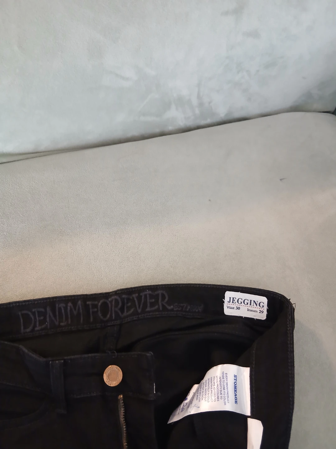 Stoneage Black Jeggings - photo 2