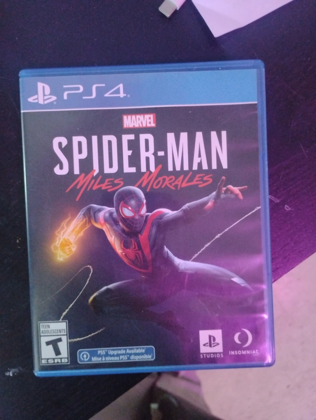 Marvel Spider-Man Miles Morales for PS4