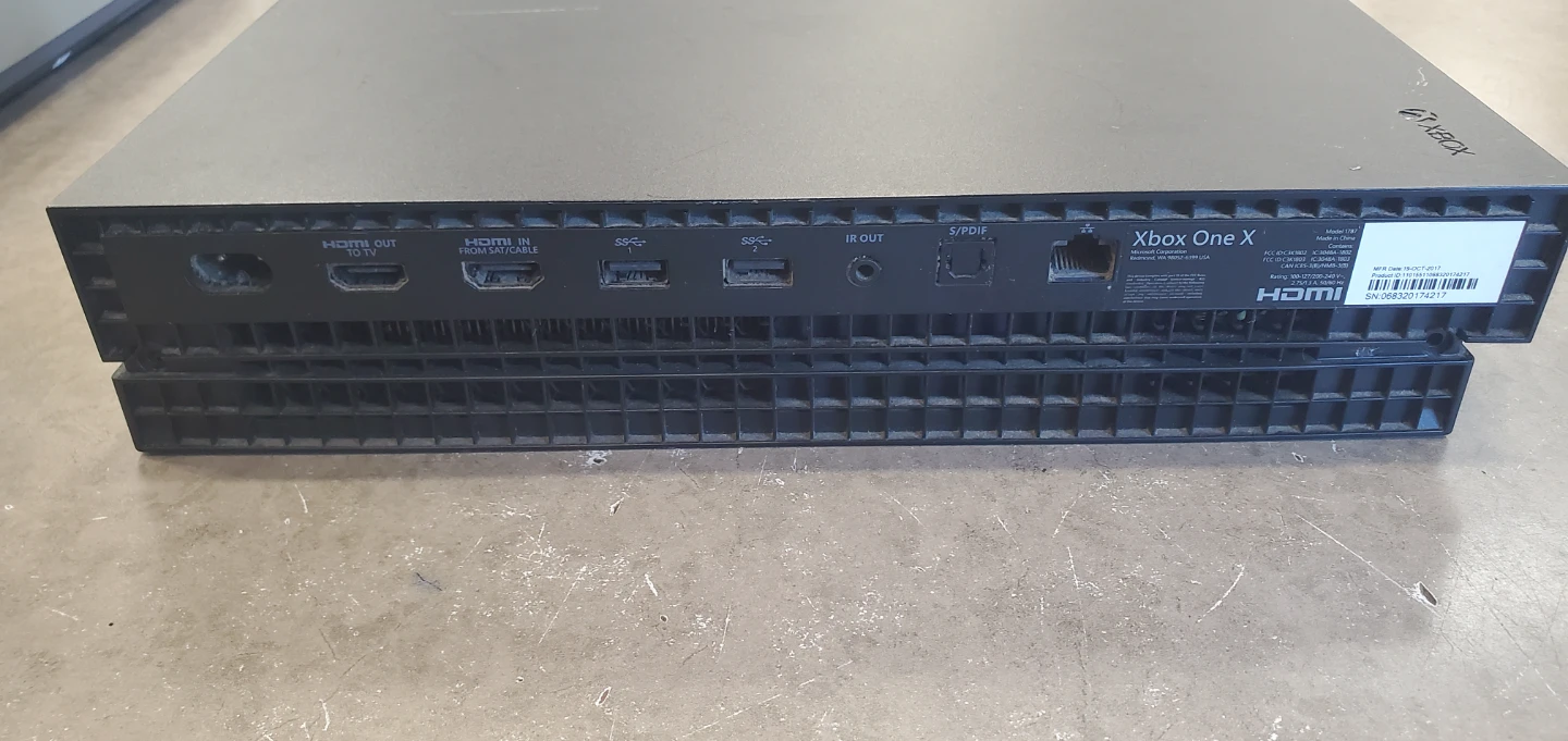 Xbox One X Console with Controller and Games - photo 5
