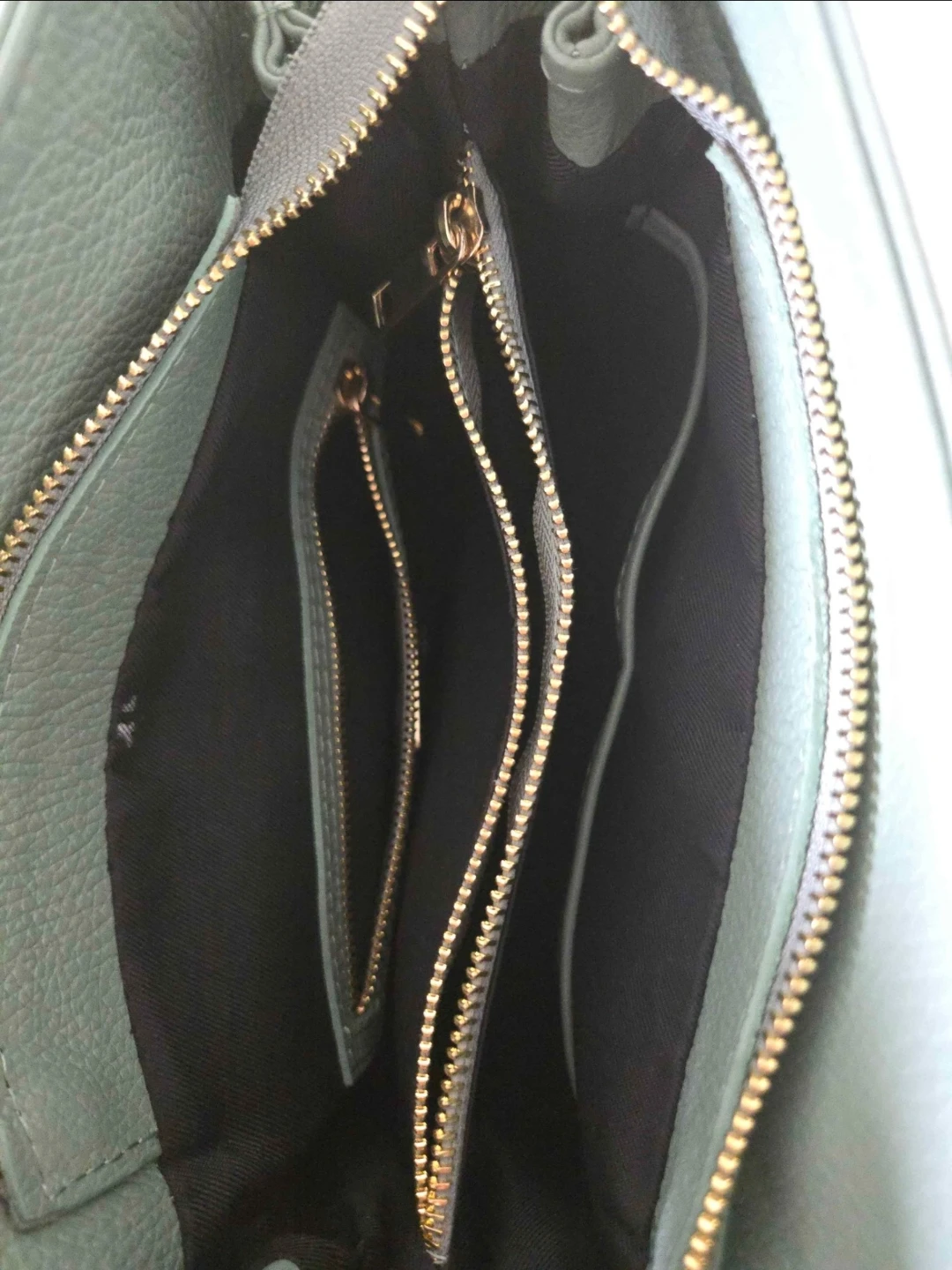 Mint Green Italian Leather Handbag - photo 3
