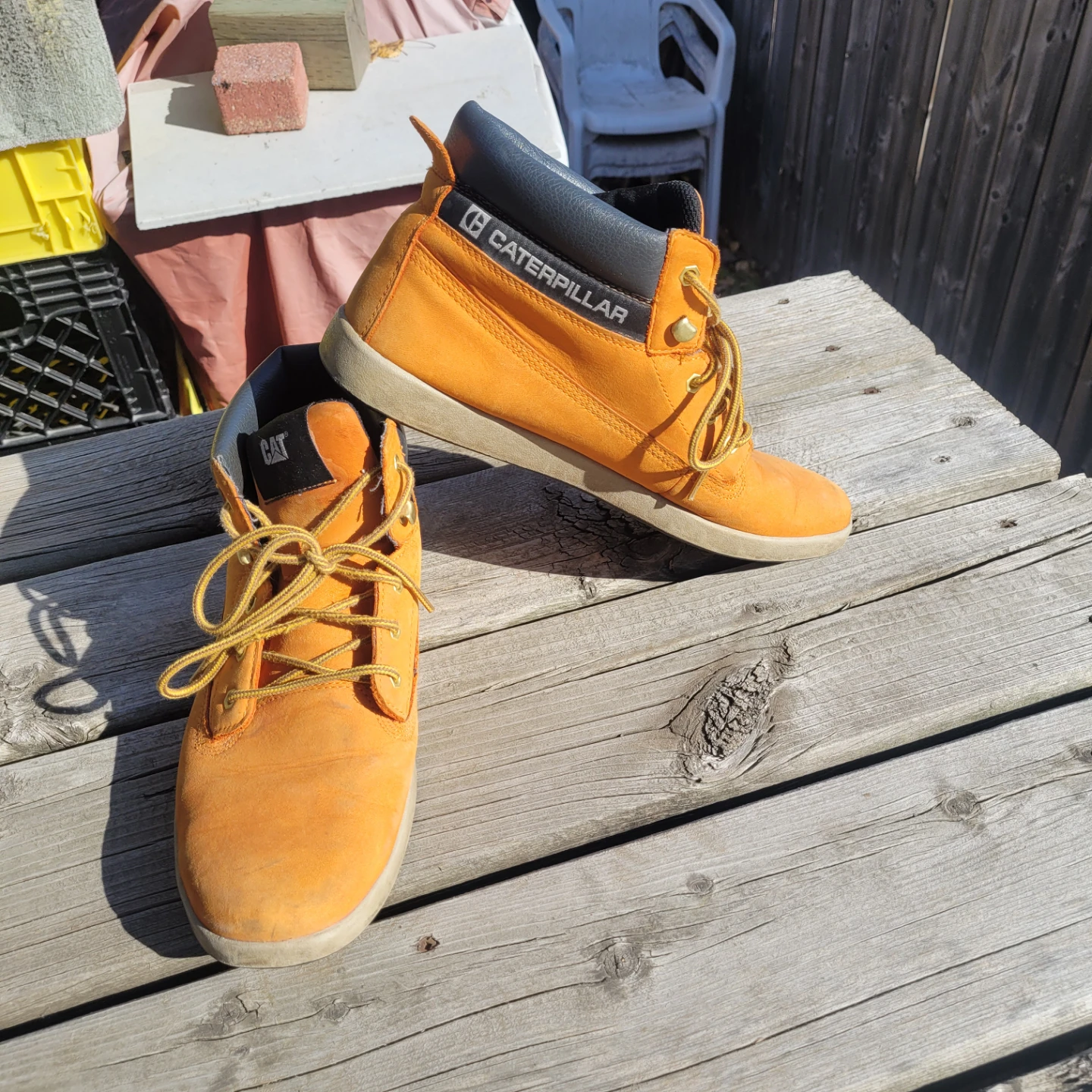 Caterpillar Suede Boots - Size 10 Men's - photo 3