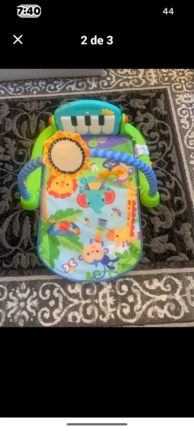Fisher-Price Kick and Play Piano Gym - photo 2