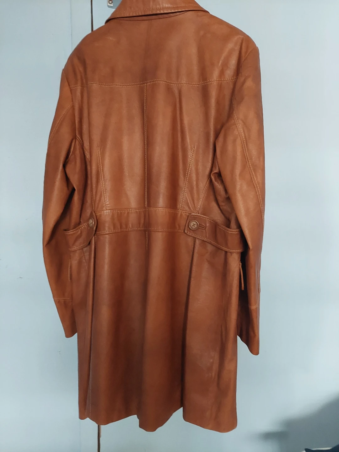 Danier Brown Leather Coat - XL - photo 2