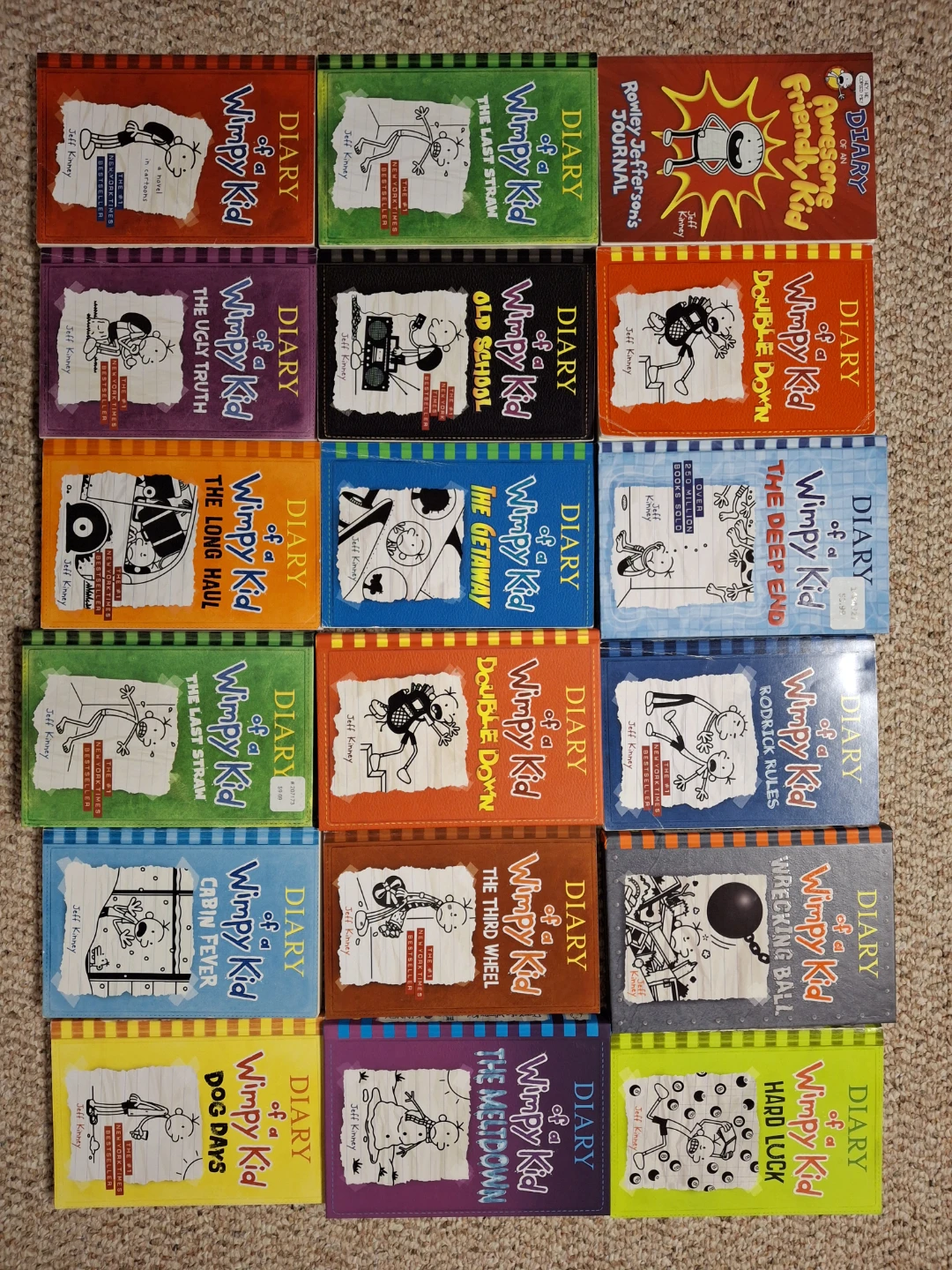 Diary of a Wimpy Kid Books