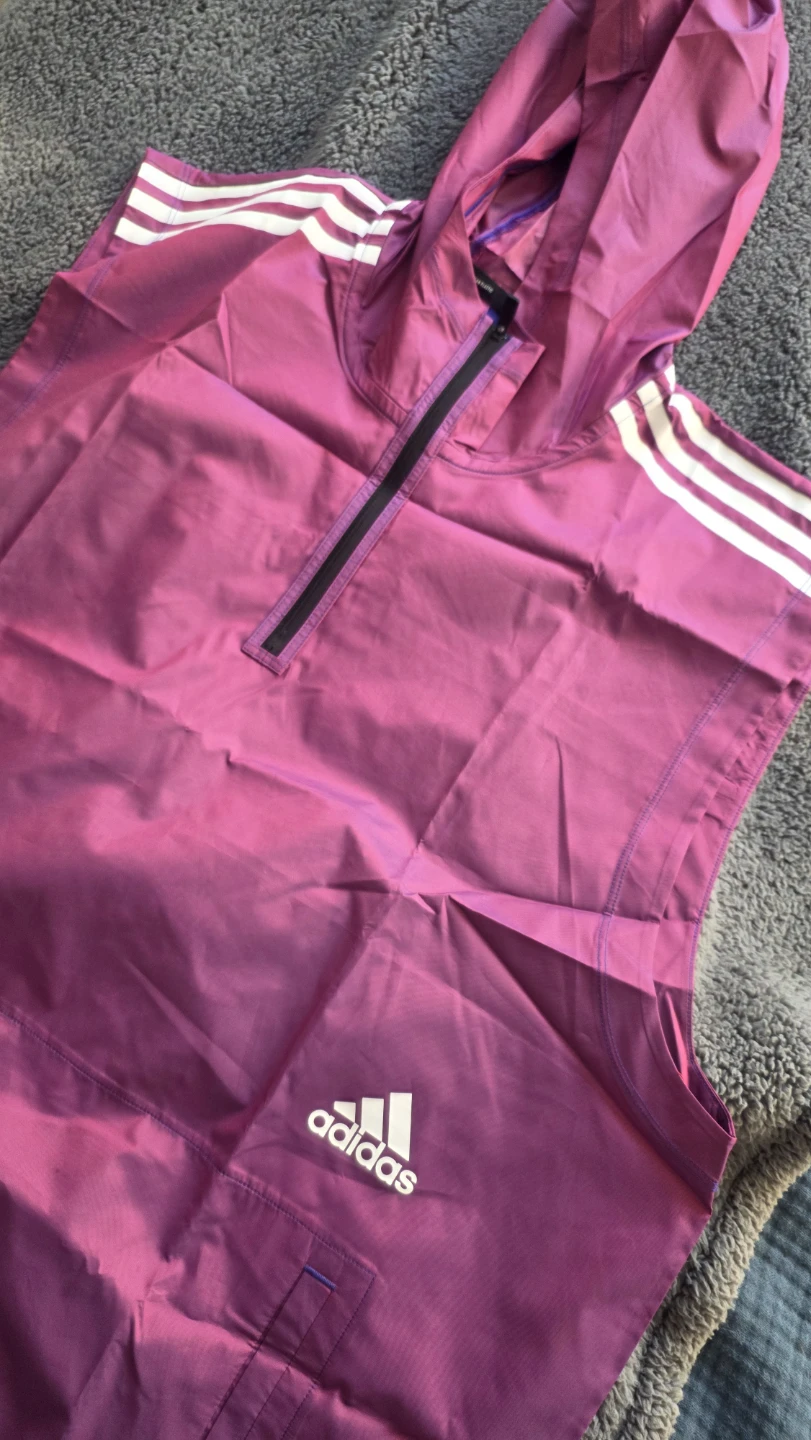 Adidas Runnet Pink Hooded Vest - photo 2