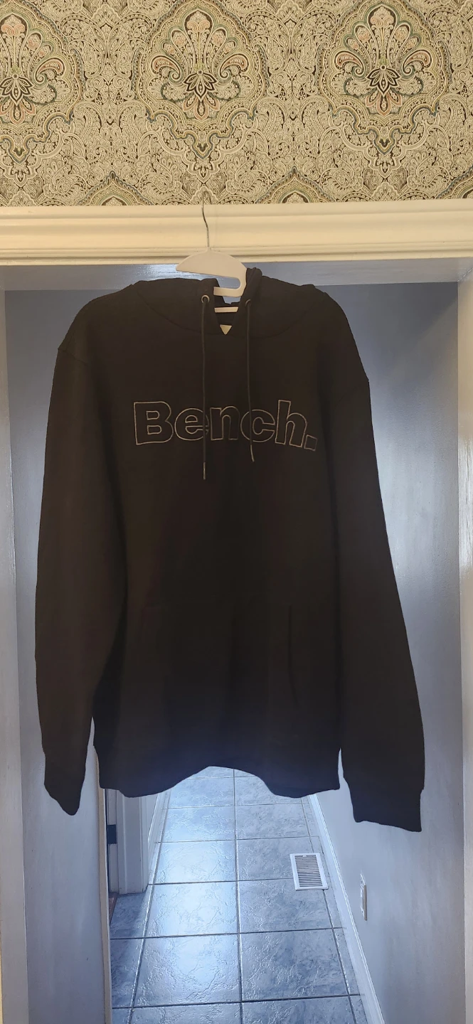 Bench Black Hoodie Large