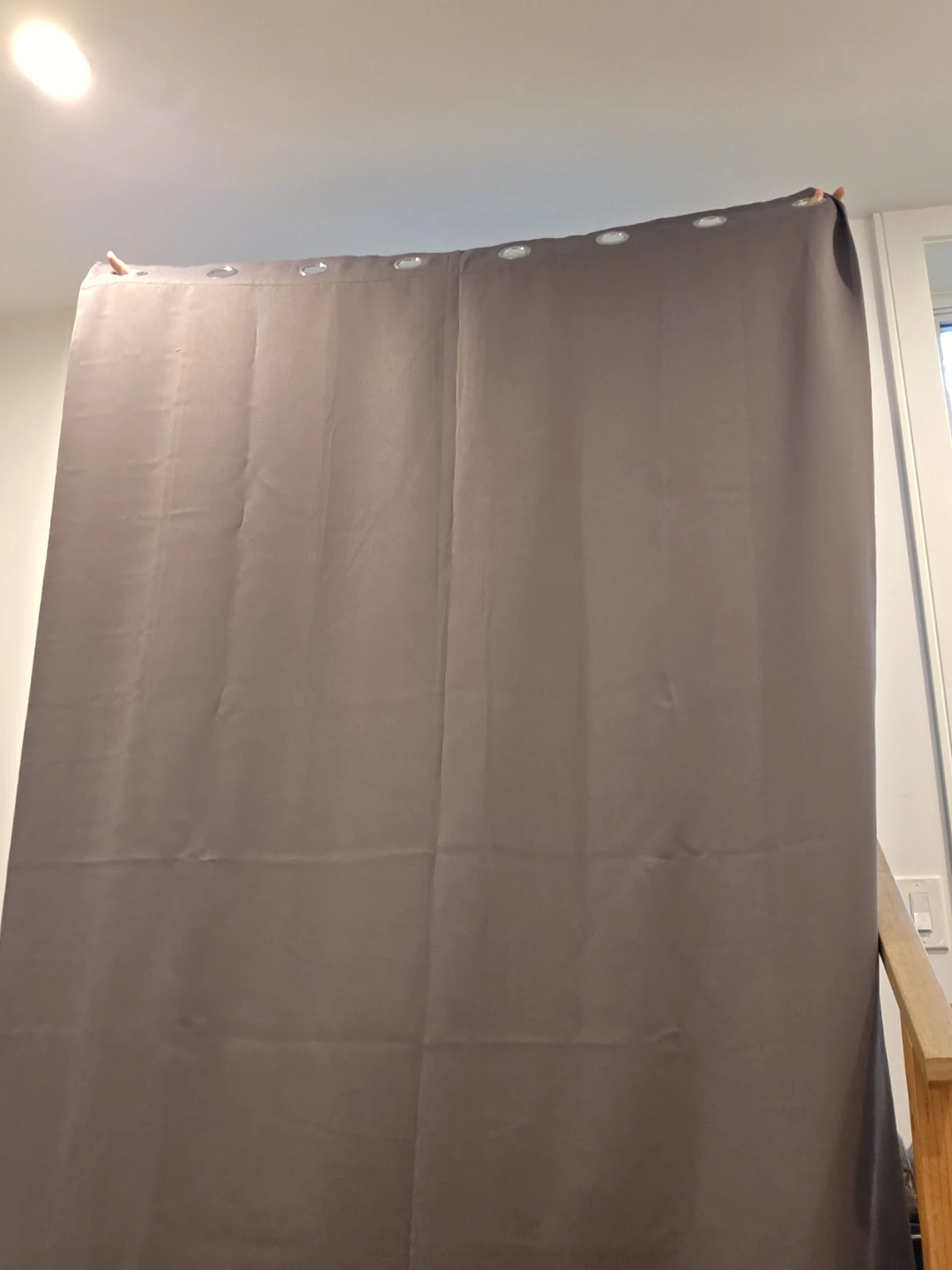 Dark Grey Blackout Curtains