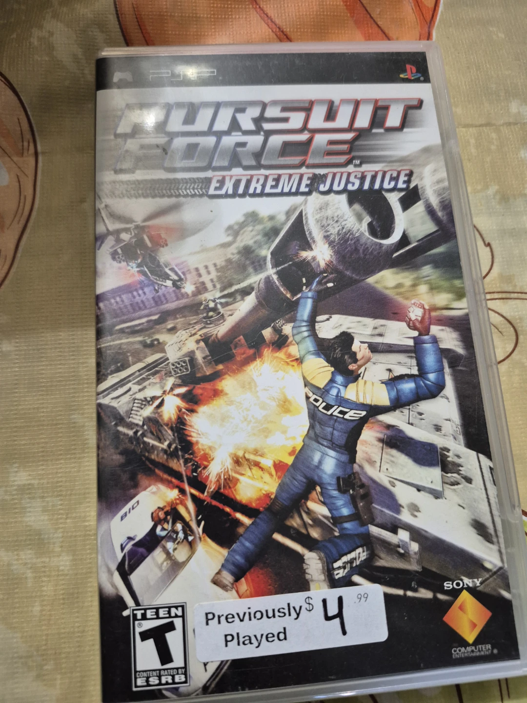 Pursuit Force: Extreme Justice for PSP