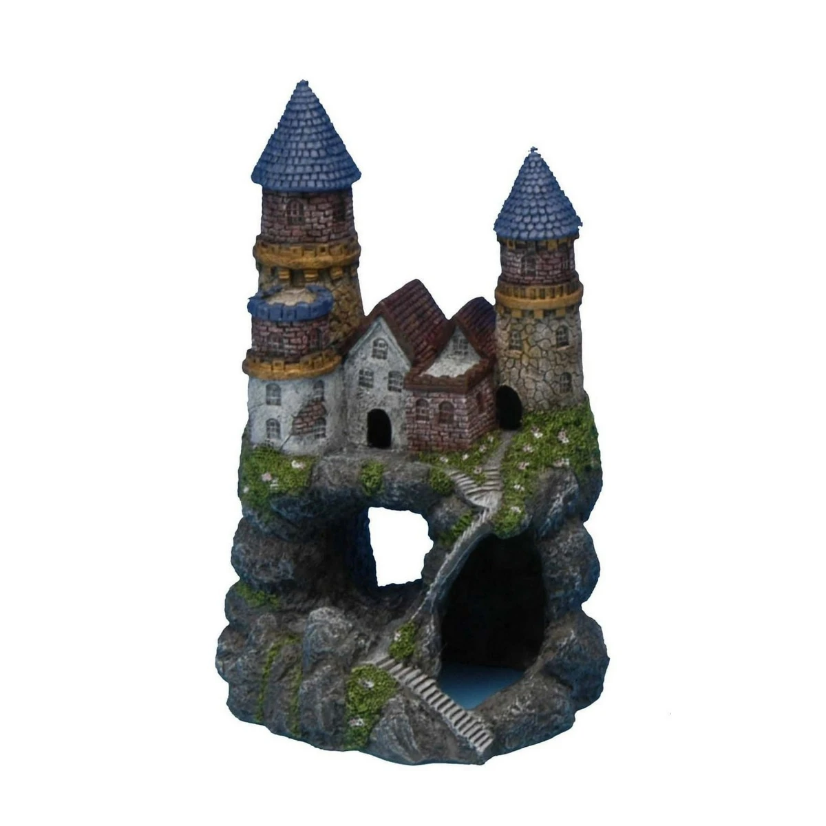 Aquarium castle fish decor 🏰
