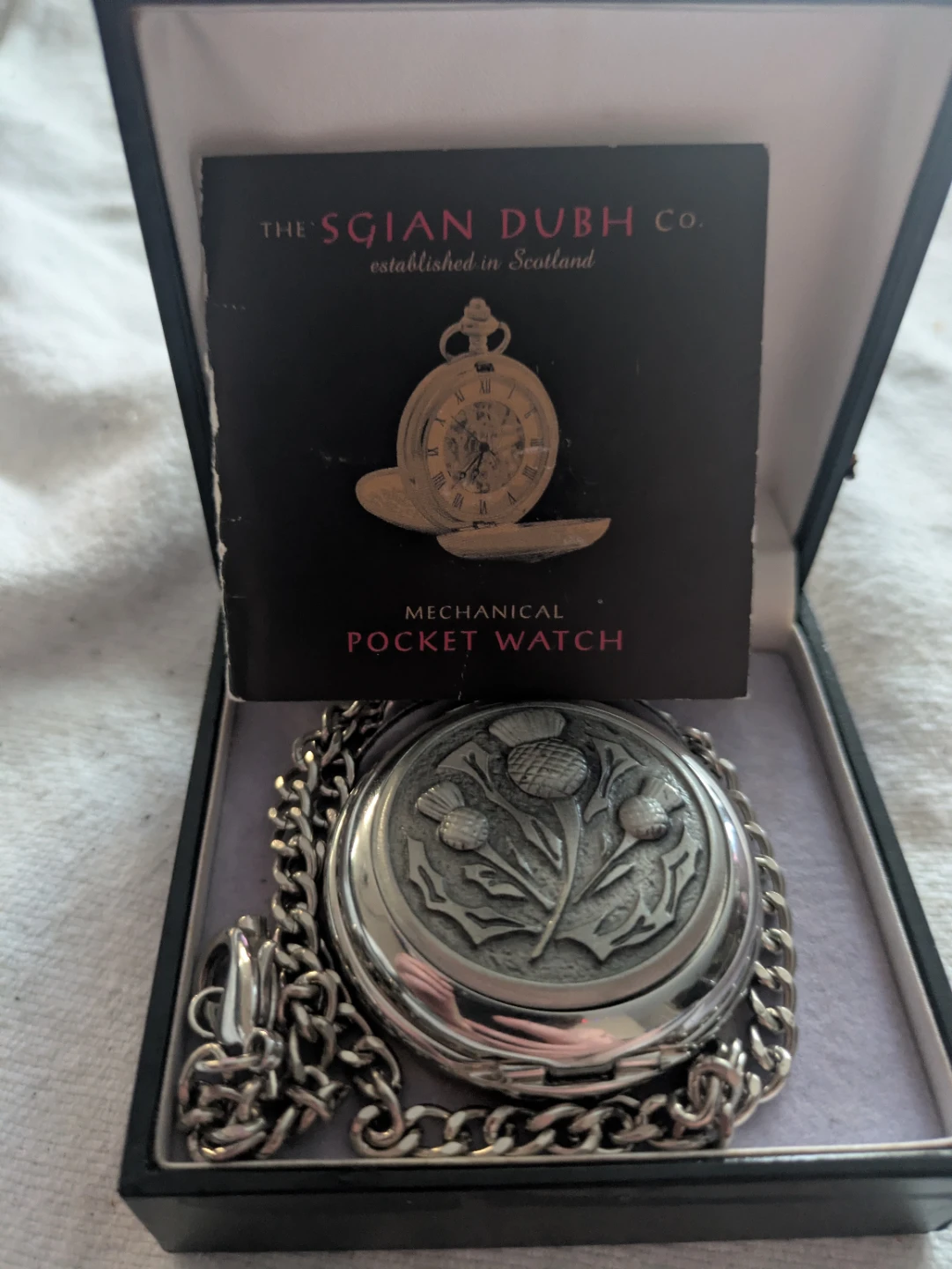 The Sgian Dubh Co. Mechanical Pocket Watch