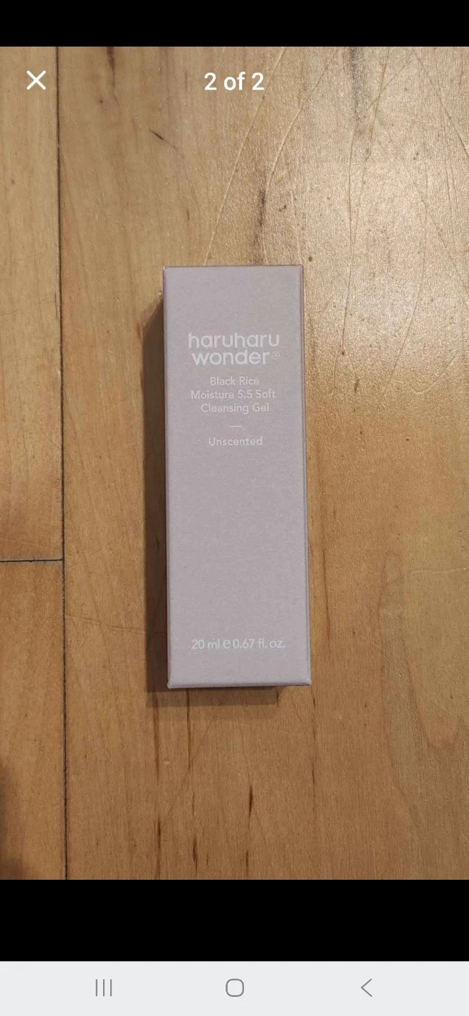 haruharu wonder Black Rice Moisture 5.5 Soft Cleansing Gel - photo 2