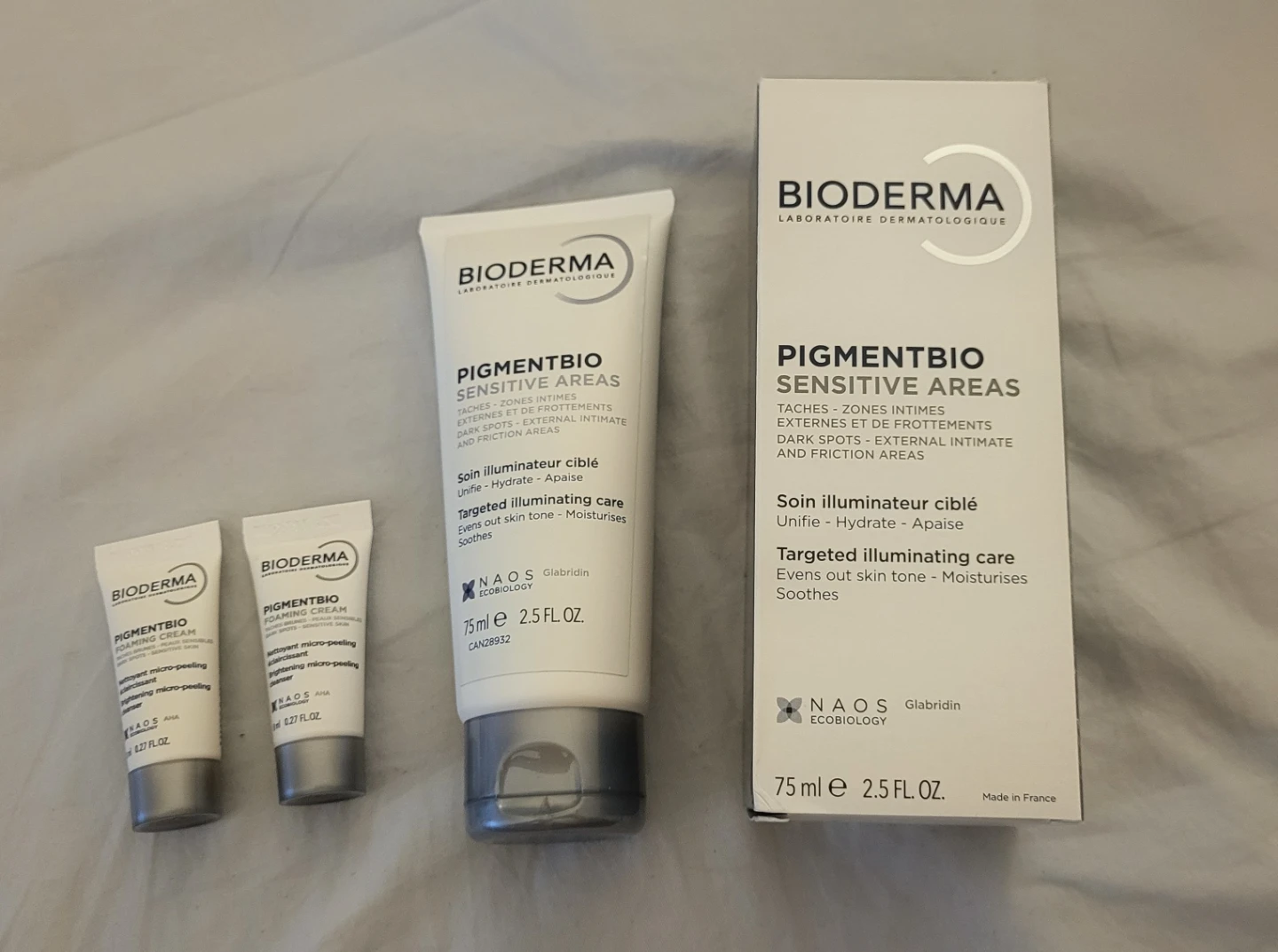 Bioderma Pigmentbio Sensitive Areas and Foaming Cream Set