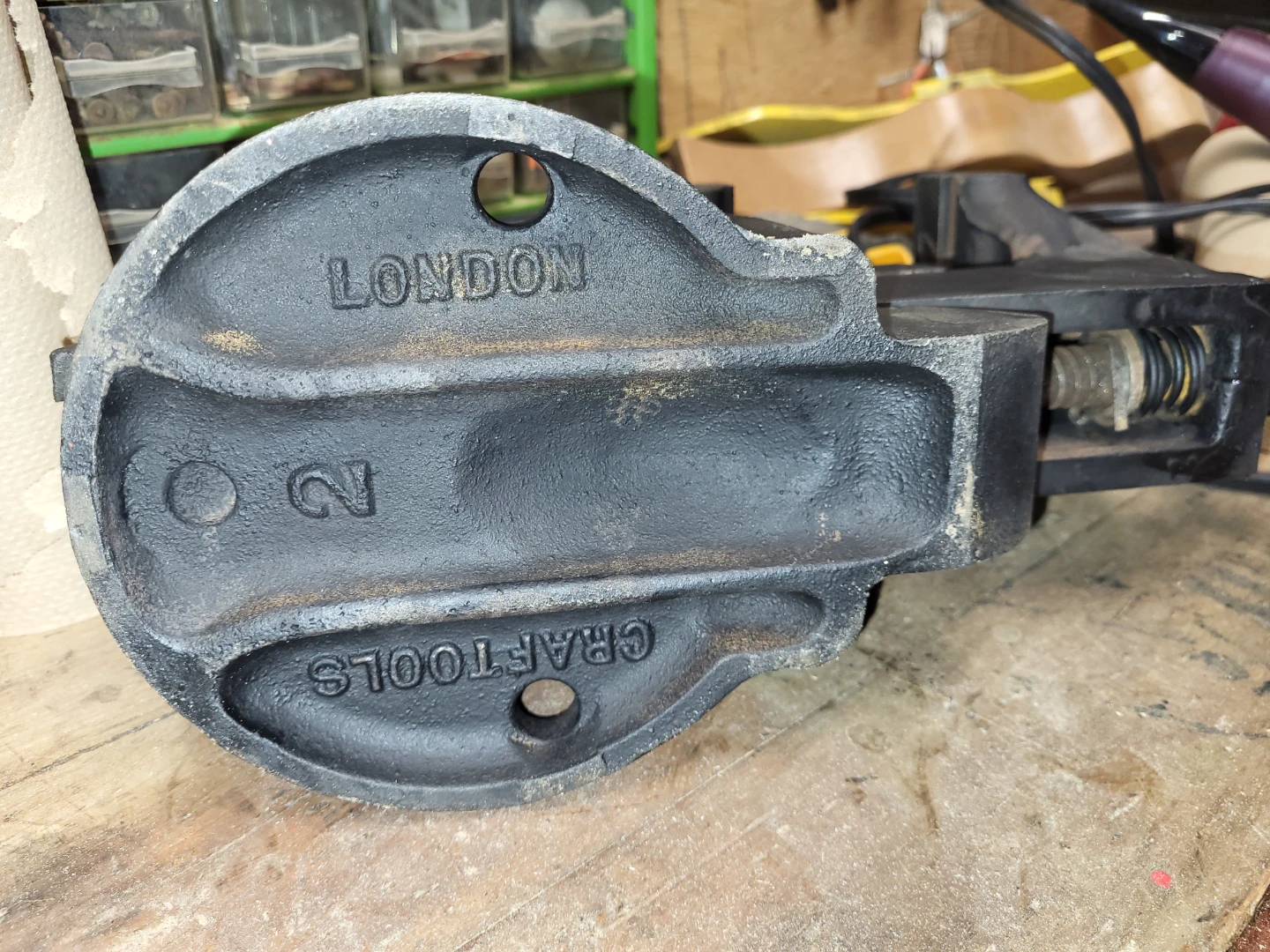 Craftools London No. 2 Bench Vise- Repaired - photo 5