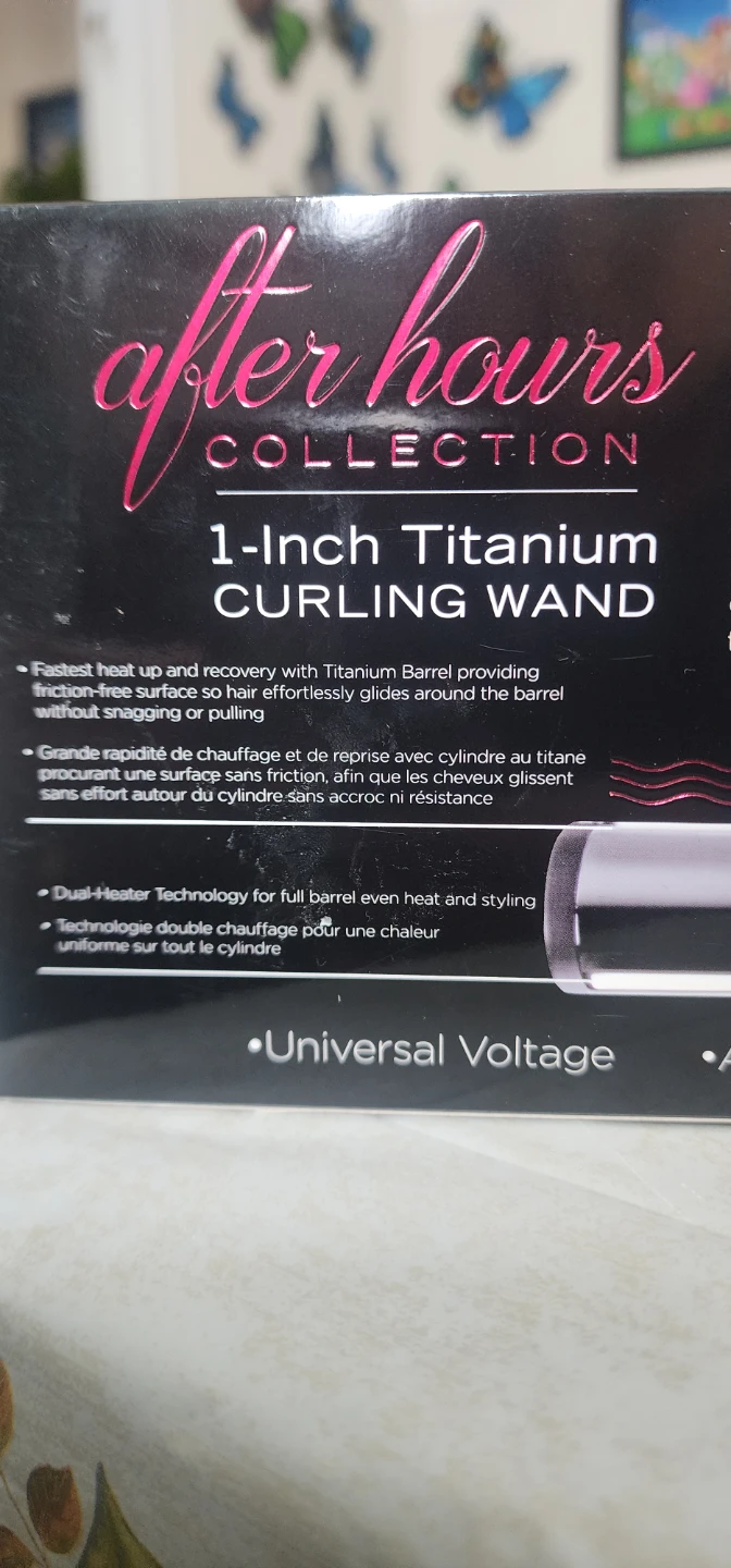 Sultra After Hours 1-Inch Titanium Curling Wand - photo 2