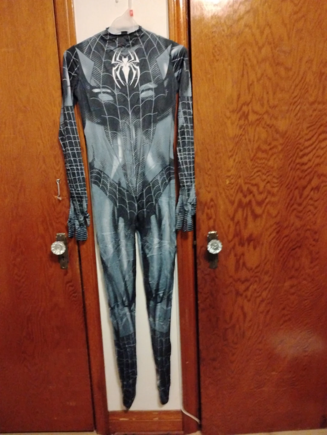 Black Spiderwoman Bodysuit Costume - photo 5