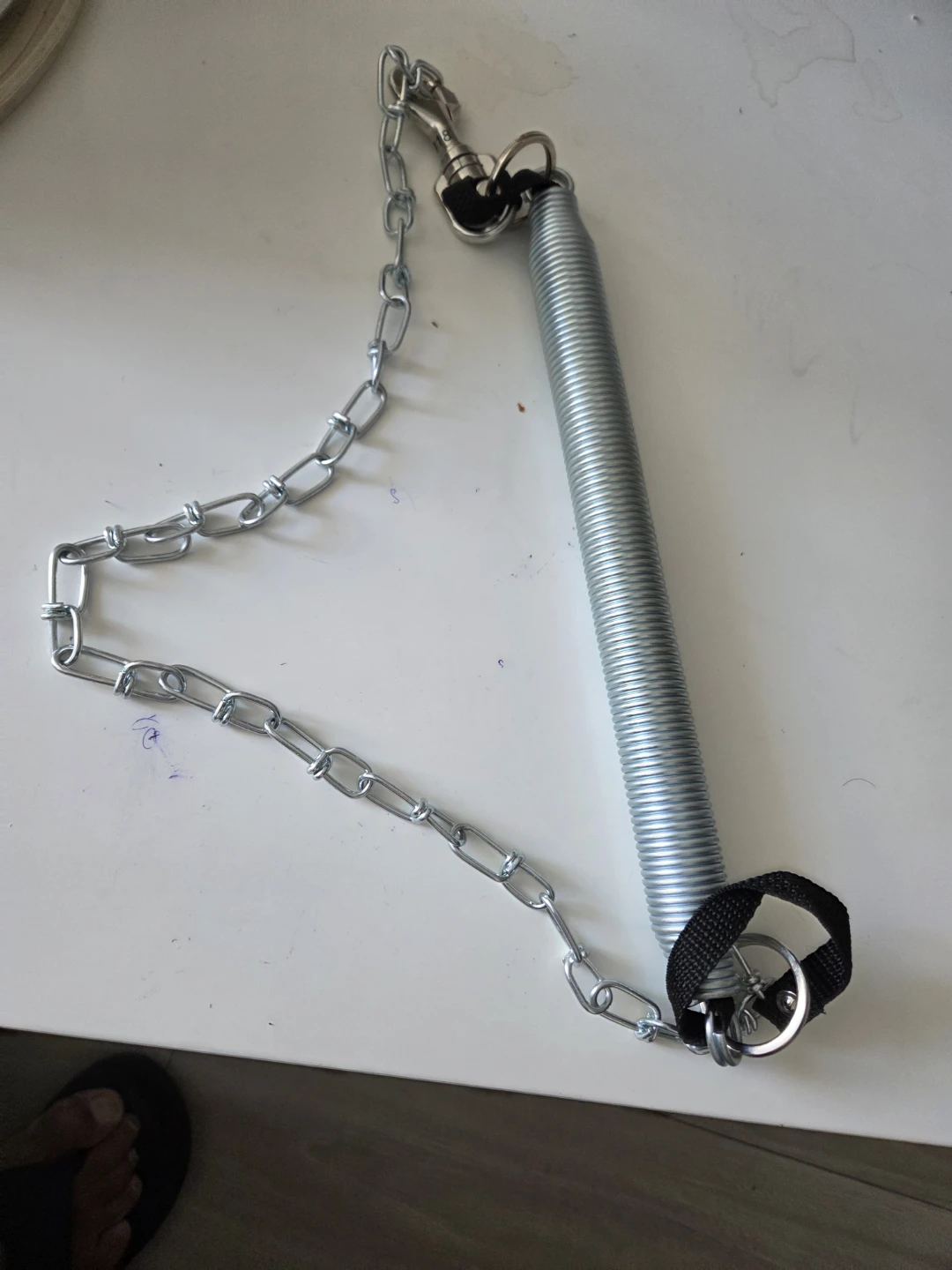 Heavy-duty exercise resistance spring