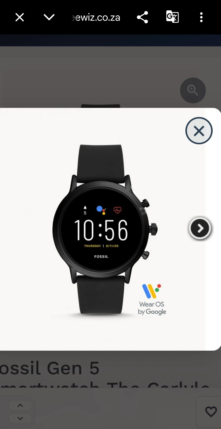 Fossil Gen 5 The Carlyle Smartwatch