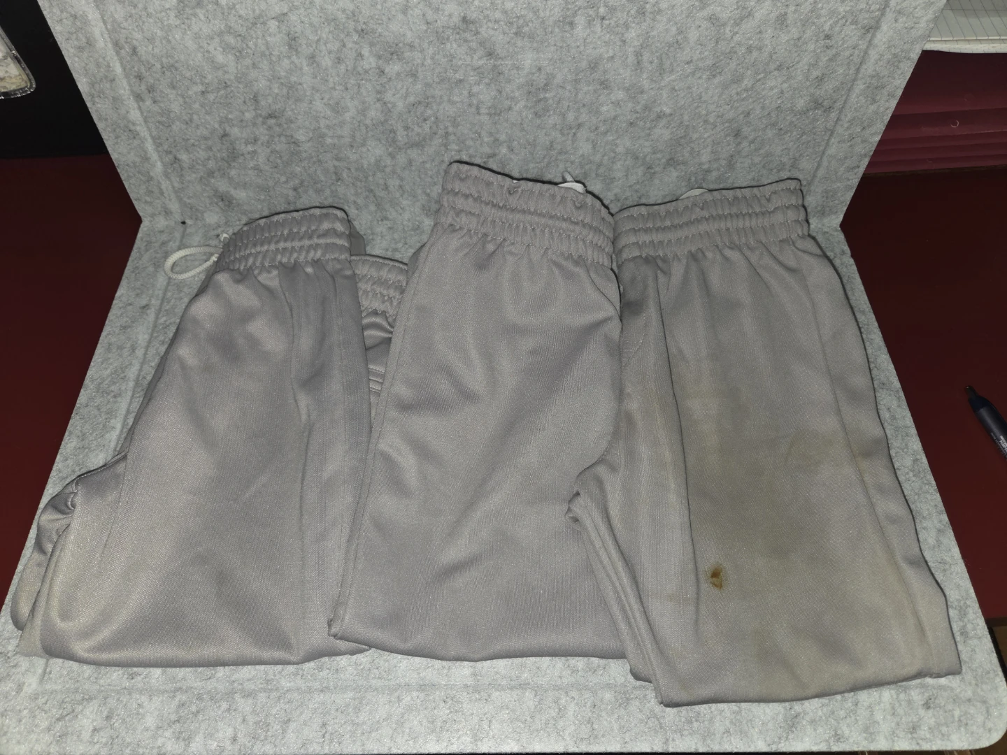 Alleson Athletic Youth Gray Pants - Size M