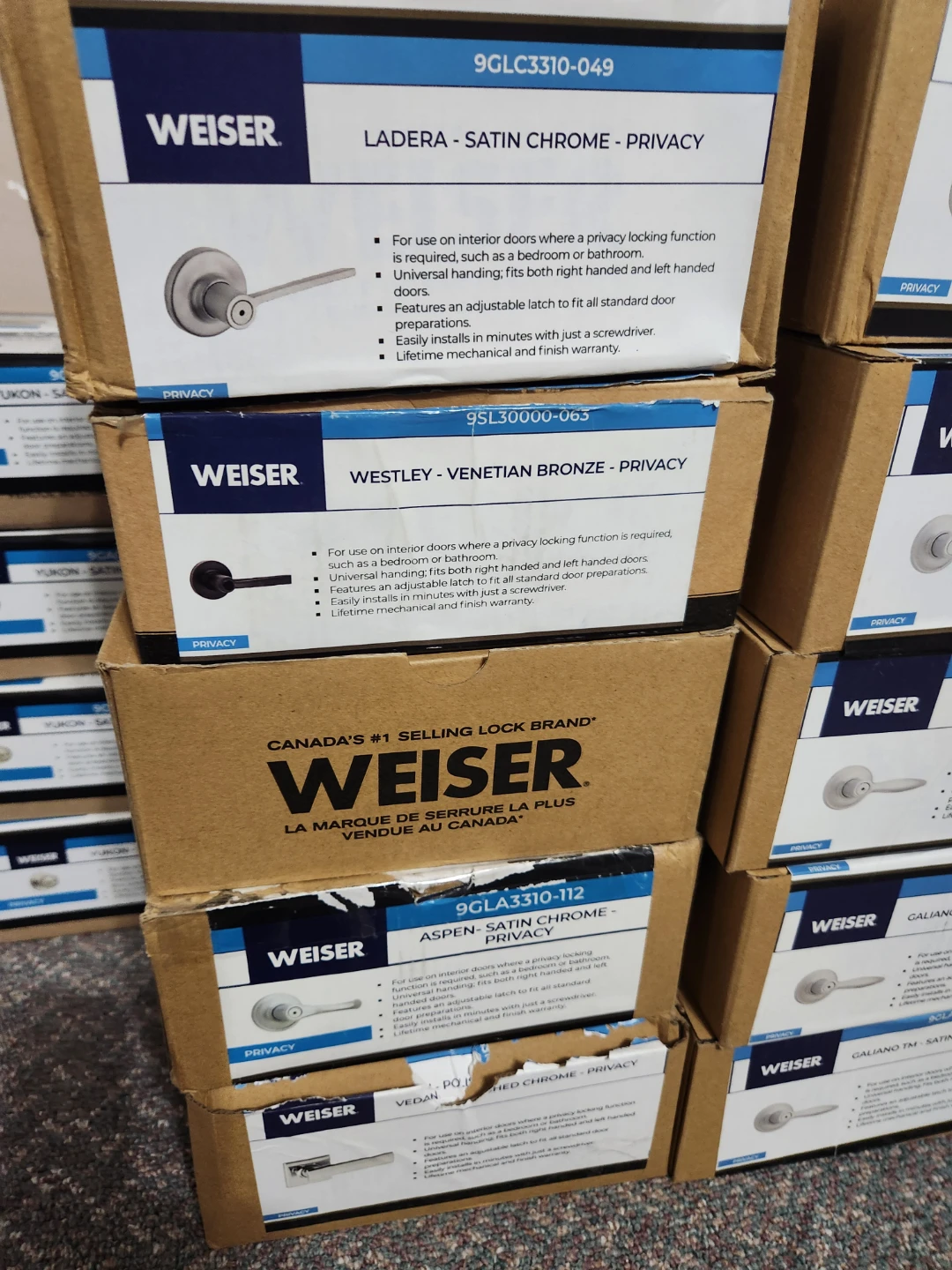 Weiser Privacy Door Handles - Multiple Models Available - photo 3
