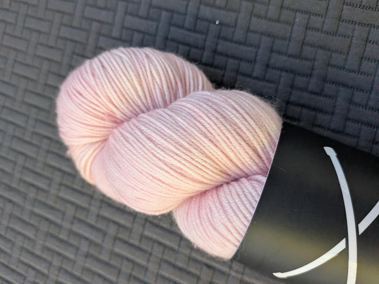 Light Pink Knitting Yarn Skein - photo 5