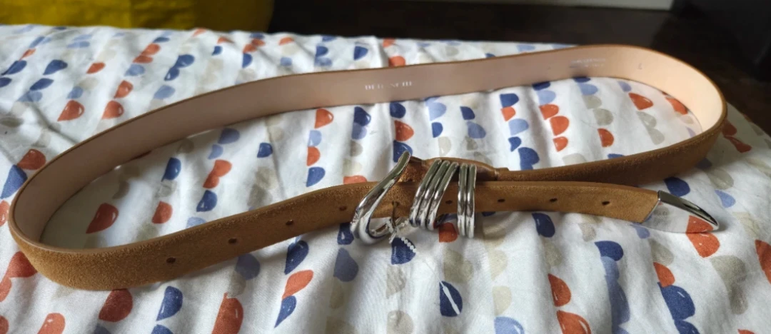 Déhanche Hollyhock Caramel Suede Belt - photo 2