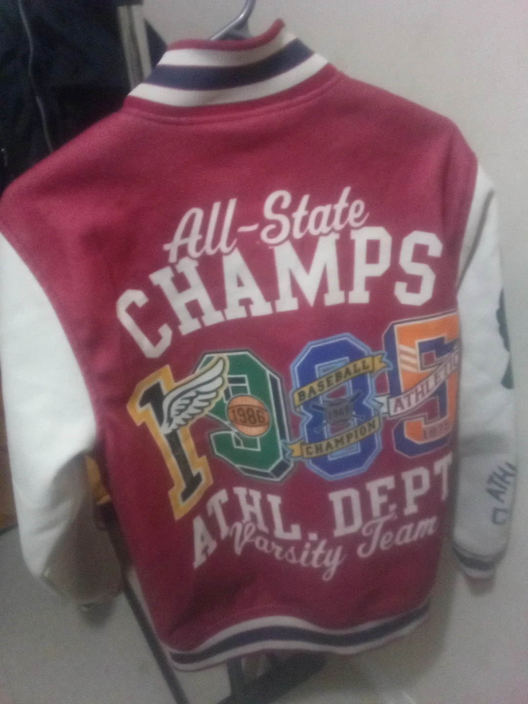 Varsity Jacket Athl. Dept. Small - photo 2